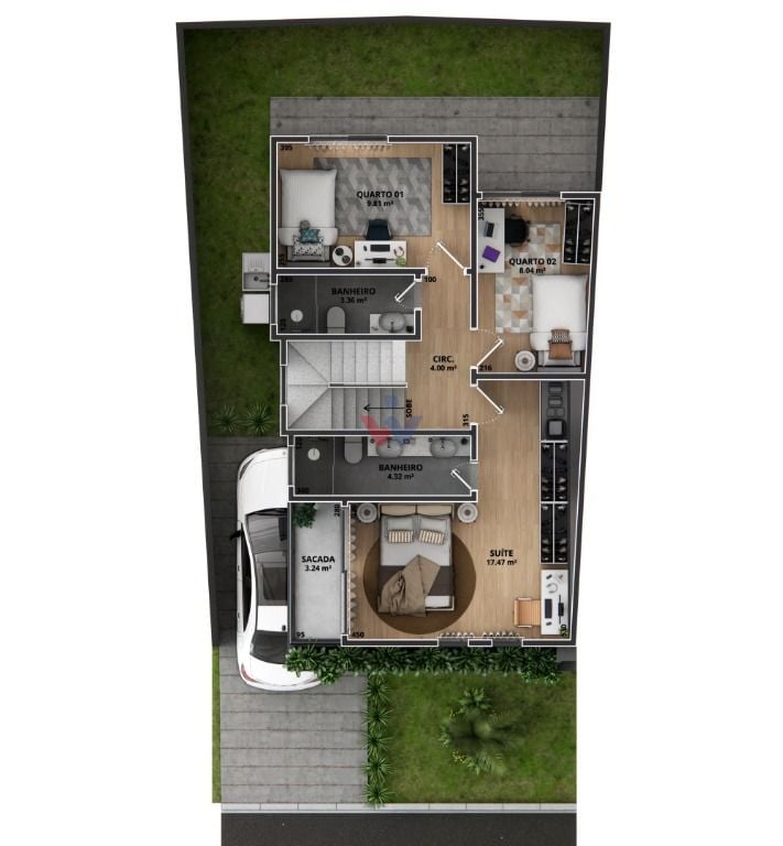 Casa em condominio 3 dormitórios  R  1.090.000,00 - Santa Când...