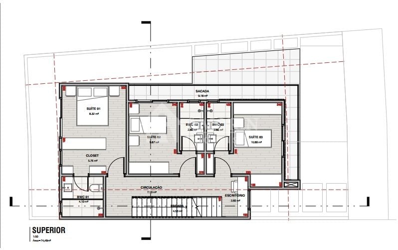 Casa com 3 suites, 170 m  por R  1.170.000,00 - Santa Cândida ...