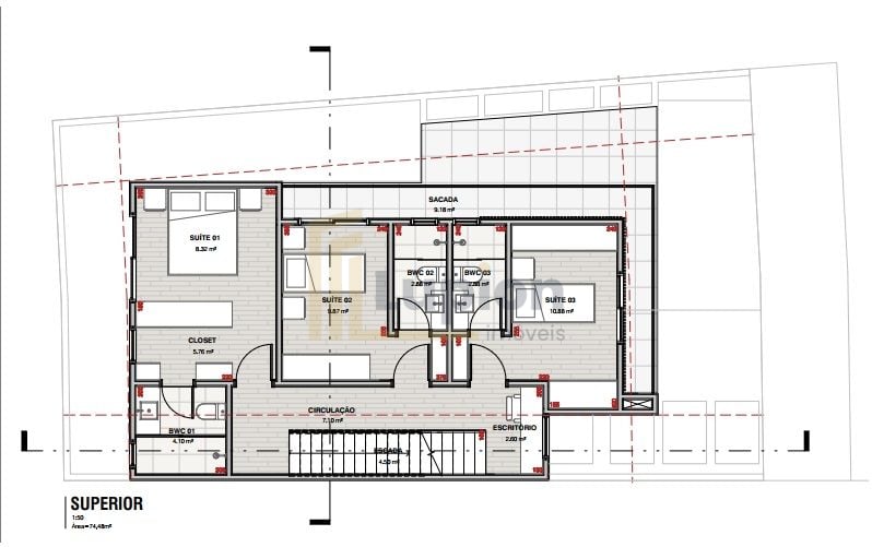 Casa com 3 suites, 170 m  por R  1.170.000,00 - Santa Cândida ...