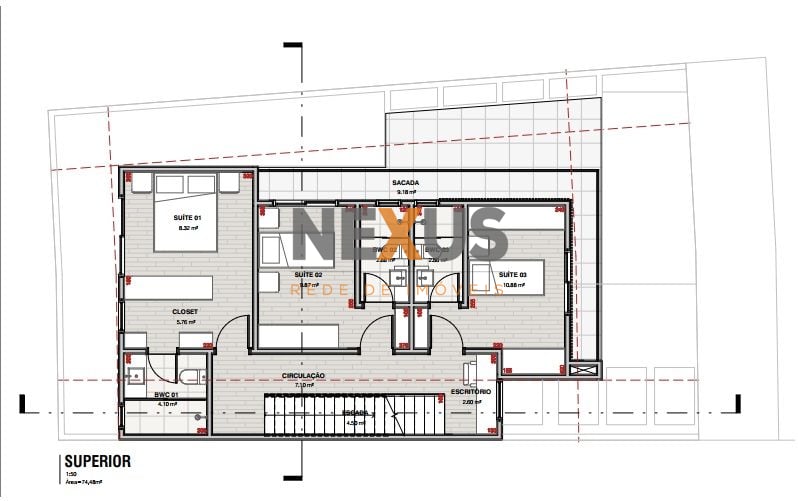 Casa com 3 suites, 170 m  por R  1.170.000,00 - Santa Cândida ...