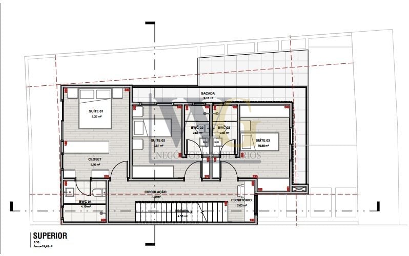 Casa com 3 suites, 170 m  por R  1.170.000,00 - Santa Cândida ...