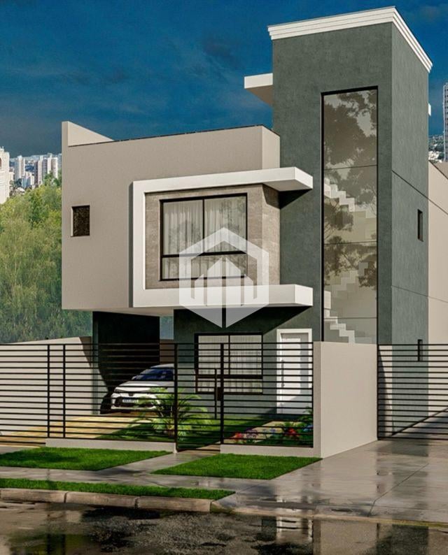 Sobrado à venda - Triplex 123 m  - R 650.000,00 - Uberaba, CUR...