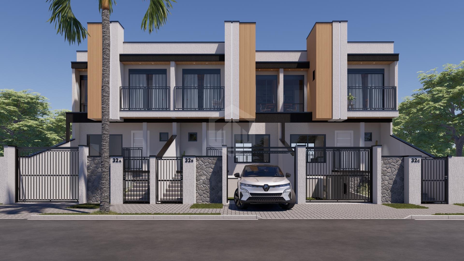 Sobrados à venda - Duplex com 3 suítes - Ecoville, CURITIBA - PR