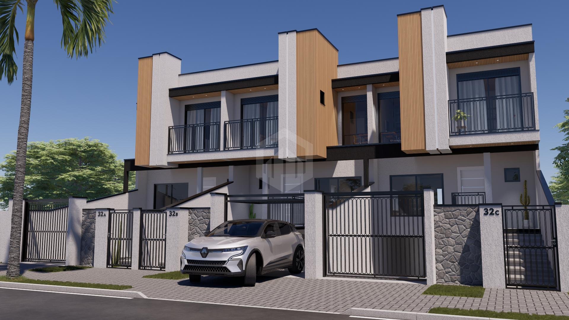 Sobrados à venda - Duplex com 3 suítes - Ecoville, CURITIBA - PR