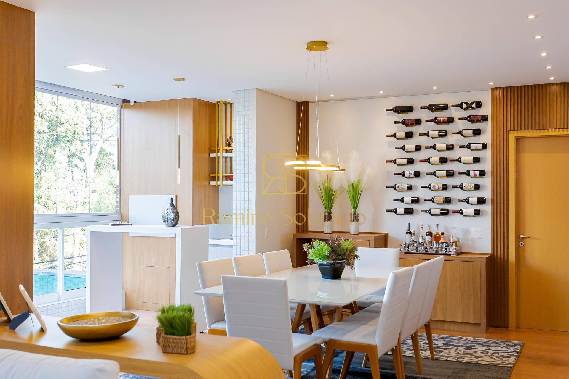 APARTAMENTO MOBILIADO NO ECOVILLE ? 3 SU?TES, 145M  PRIVATIVOS...