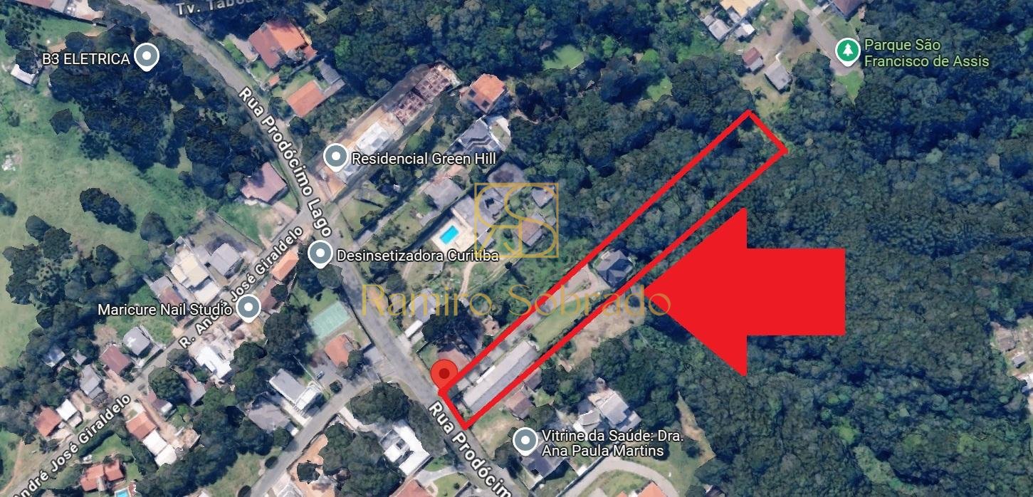 TERRENO ZR-2 NO BAIRRO TABO?O EM CURITIBA PR ? 3454,72M  - 20M...