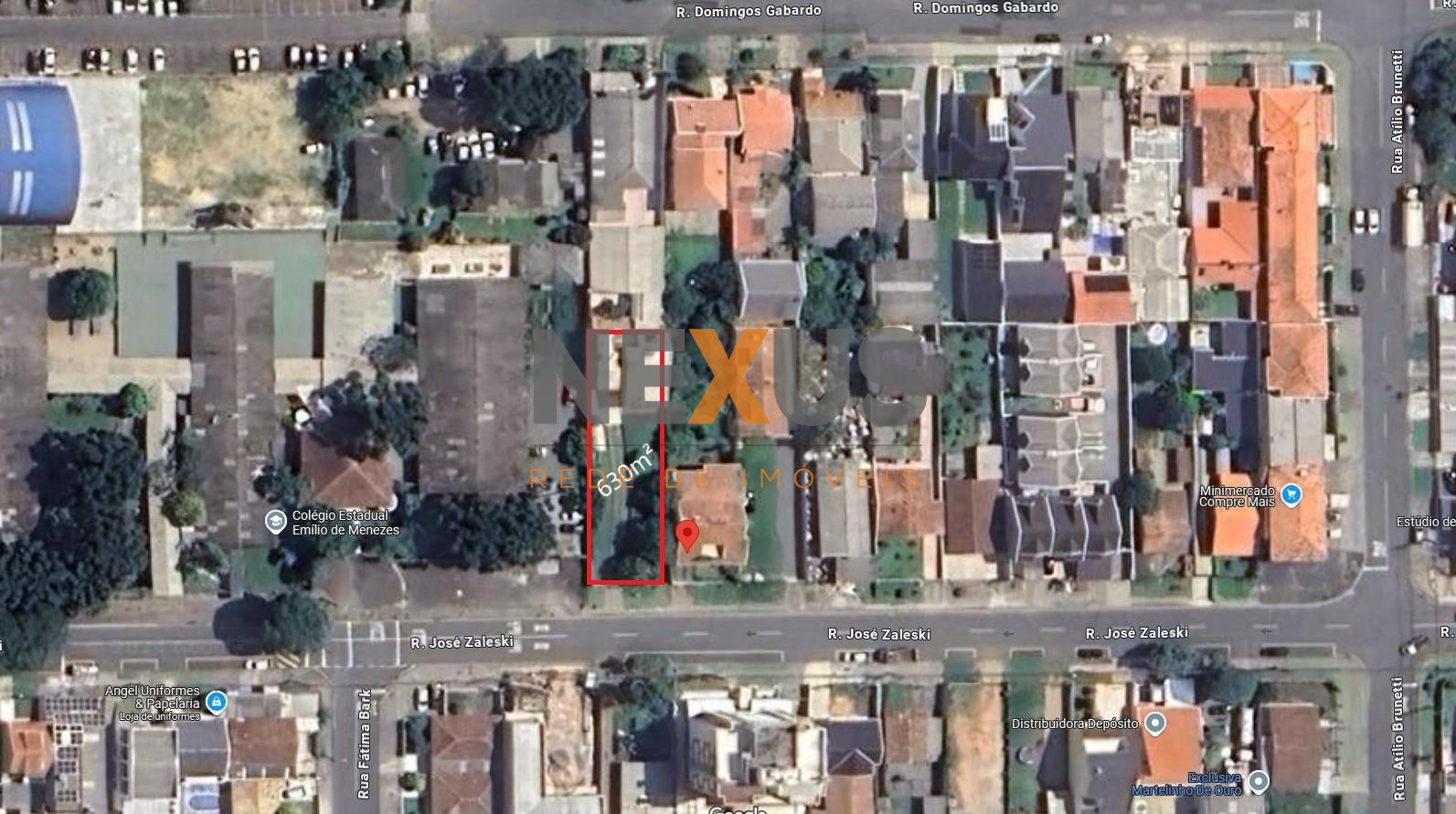 Terreno à venda, 630 m2, CAPÃO RASO, CURITIBA - PR