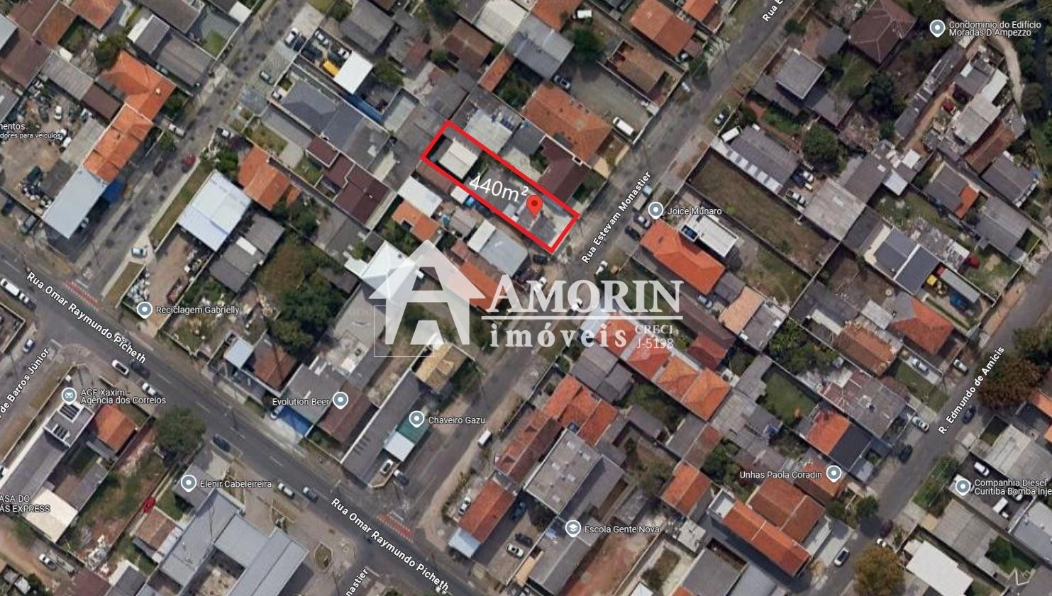 Terreno à venda, 440 m2, XAXIM, CURITIBA - PR