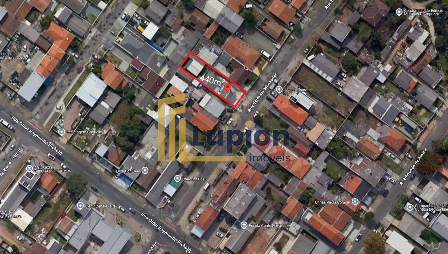 Terreno à venda, 440 m2, XAXIM, CURITIBA - PR