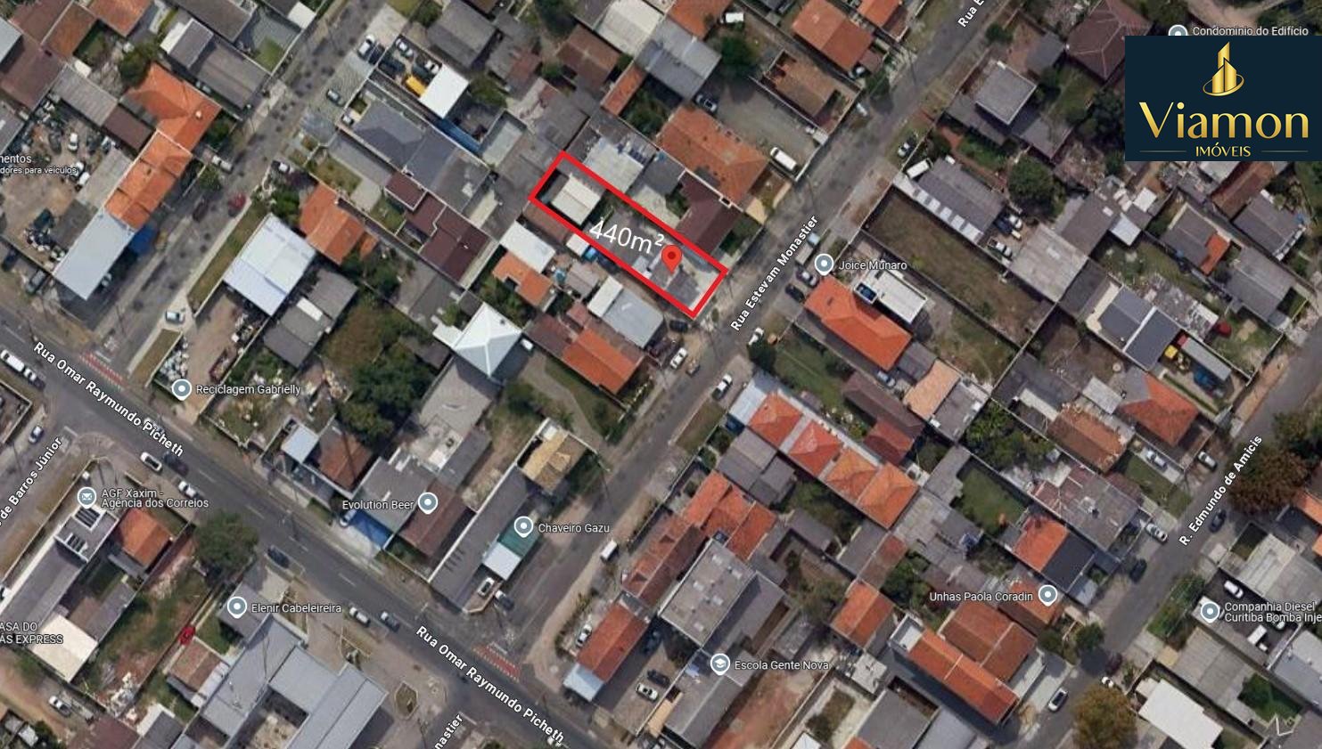 Terreno à venda, 440 m2, XAXIM, CURITIBA - PR