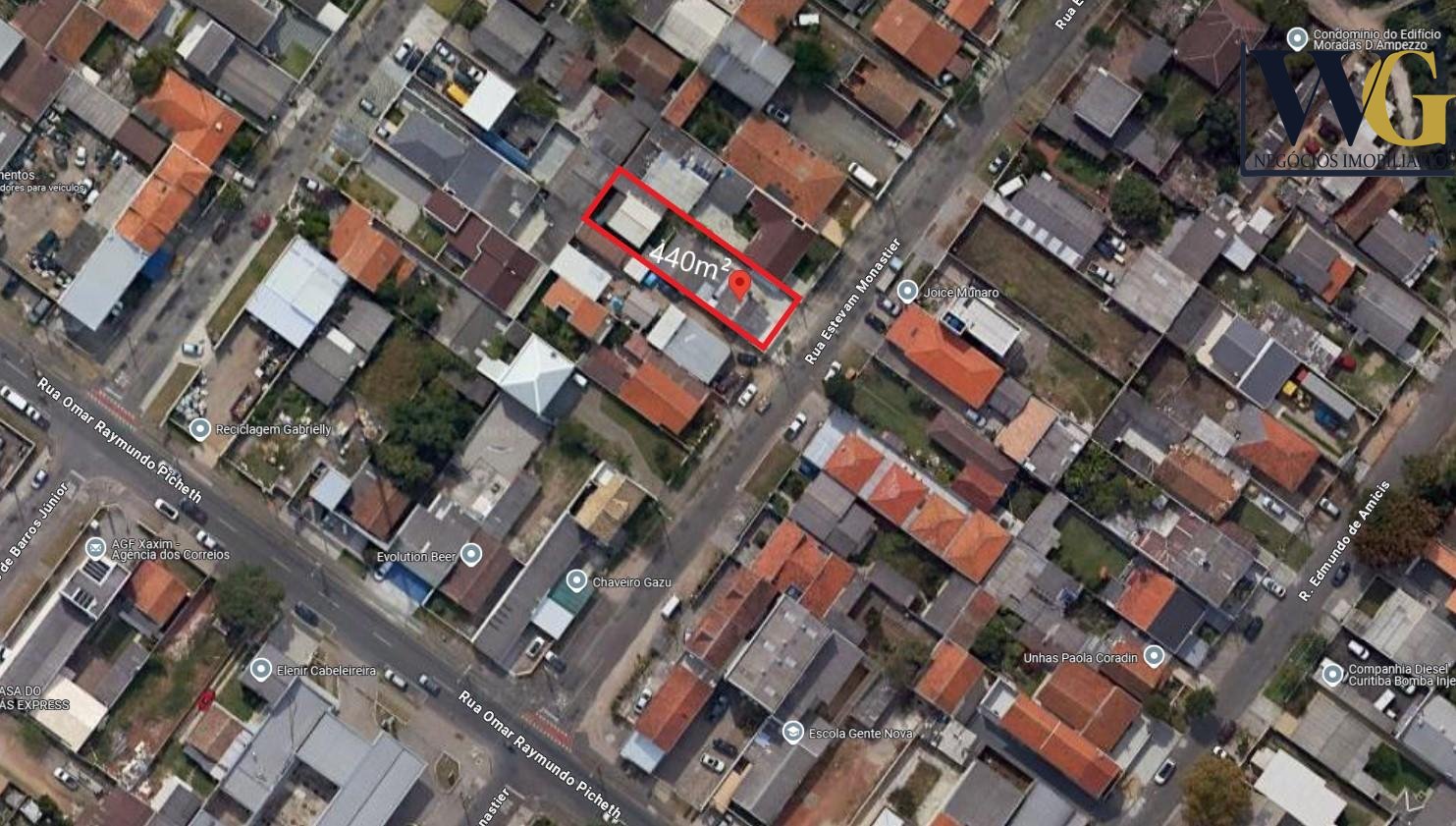 Terreno à venda, 440 m2, XAXIM, CURITIBA - PR