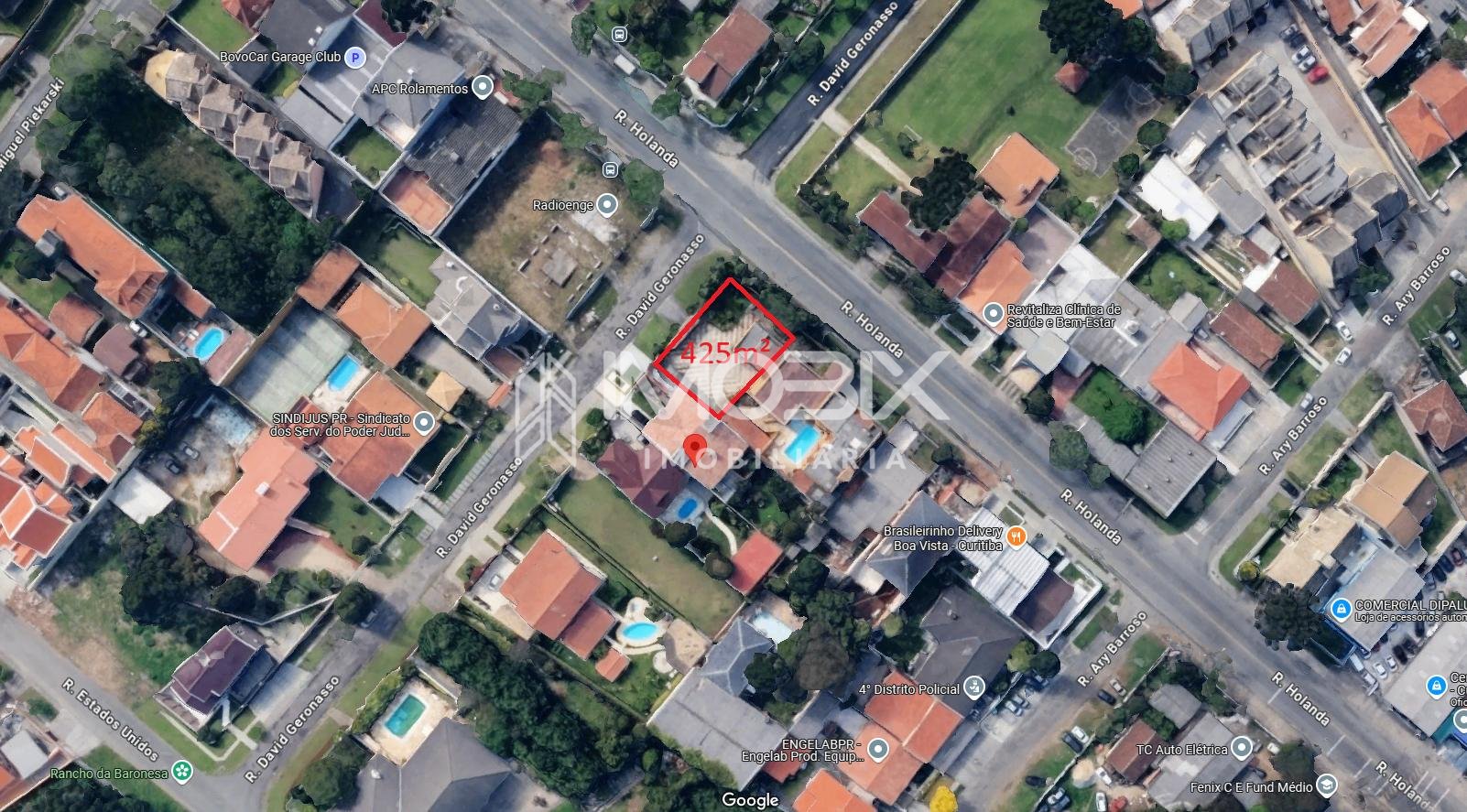 Terreno à venda, 425 m2, BACACHERI, CURITIBA - PR
