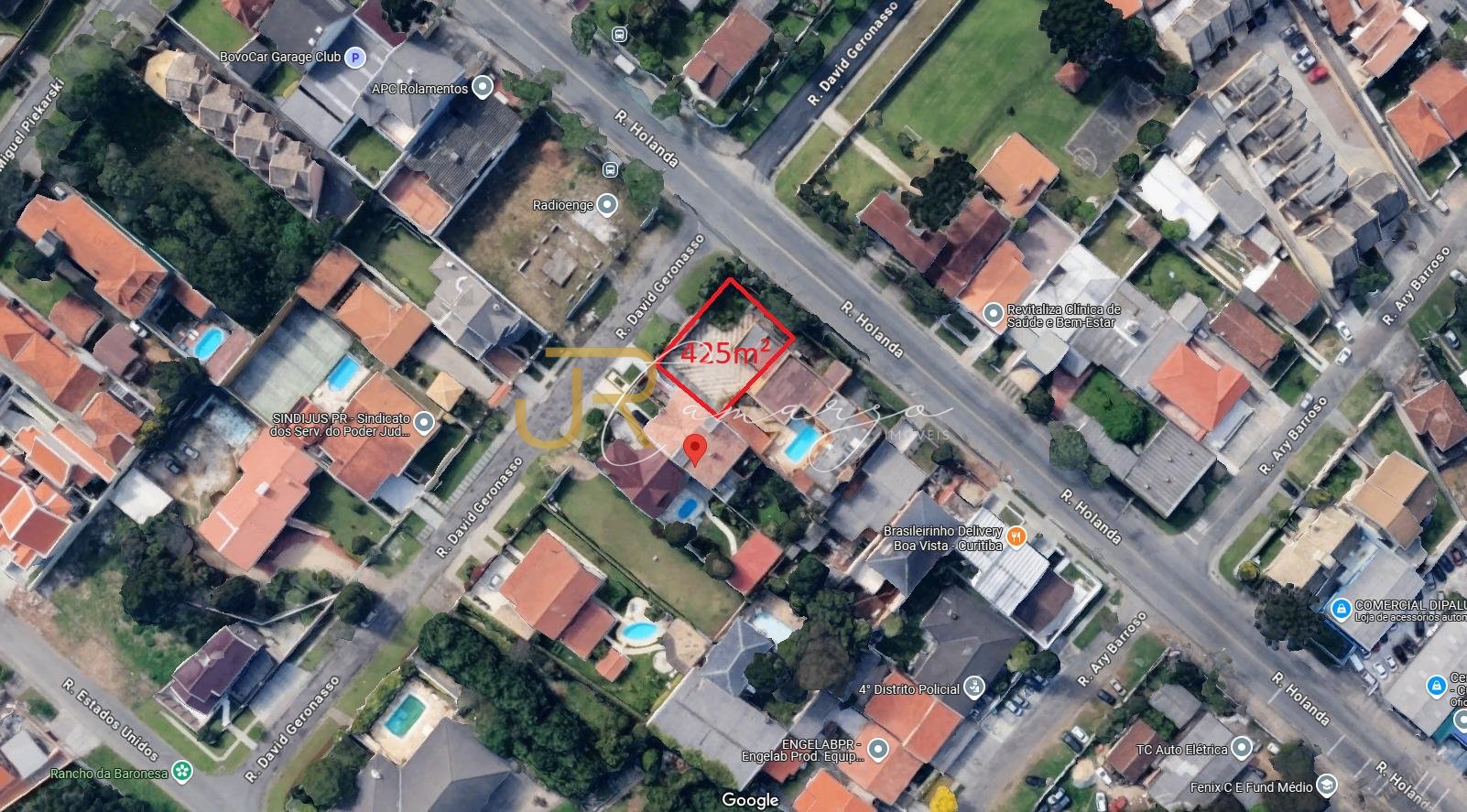 Terreno à venda, 425 m2, BACACHERI, CURITIBA - PR