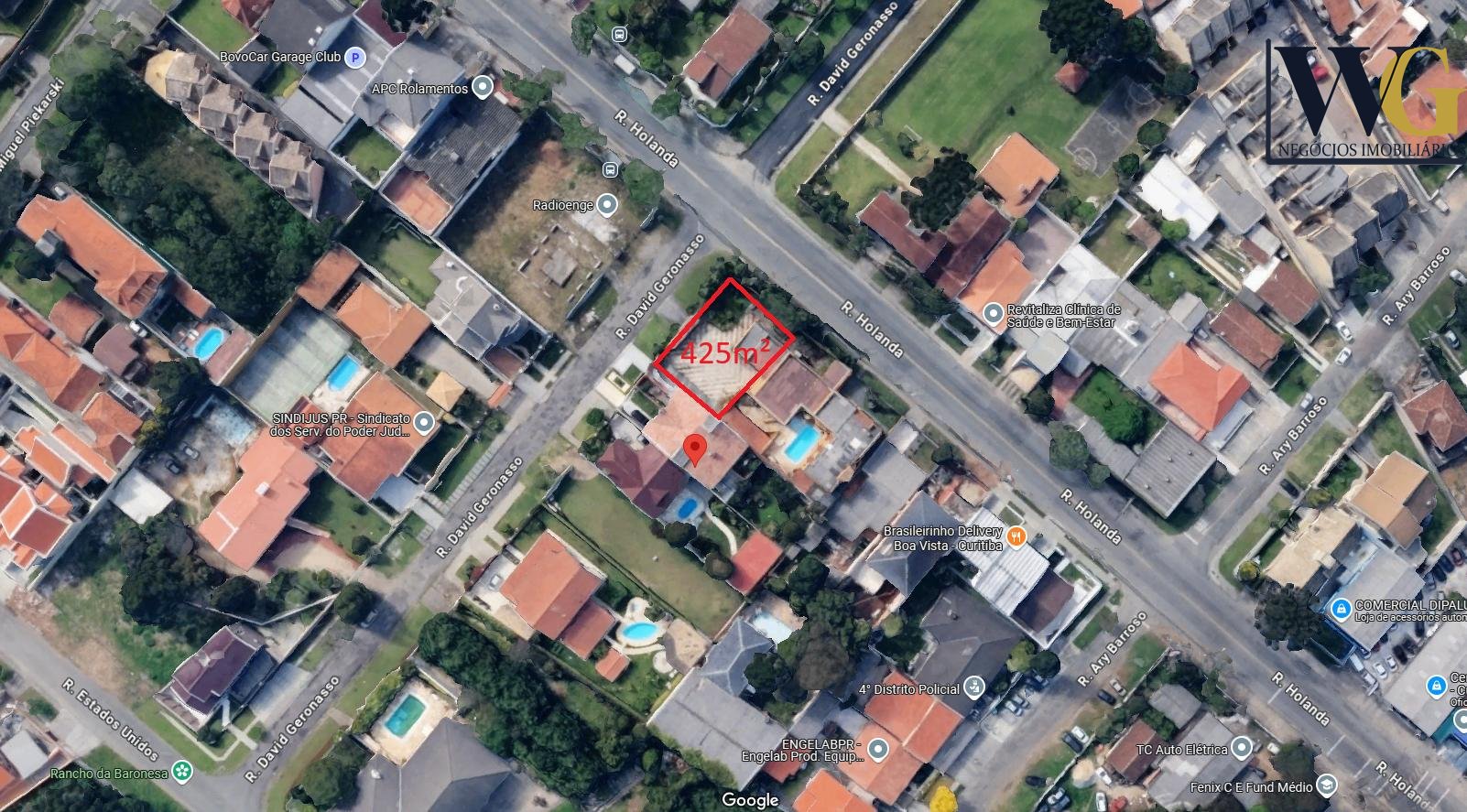 Terreno à venda, 425 m2, BACACHERI, CURITIBA - PR