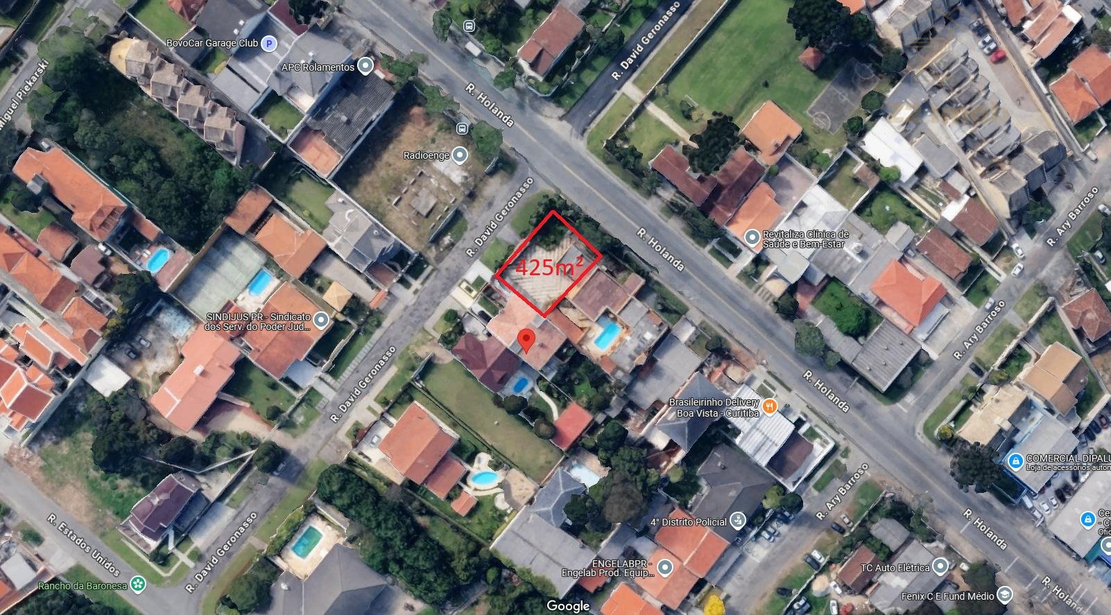 Terreno à venda, 425 m2, BACACHERI, CURITIBA - PR