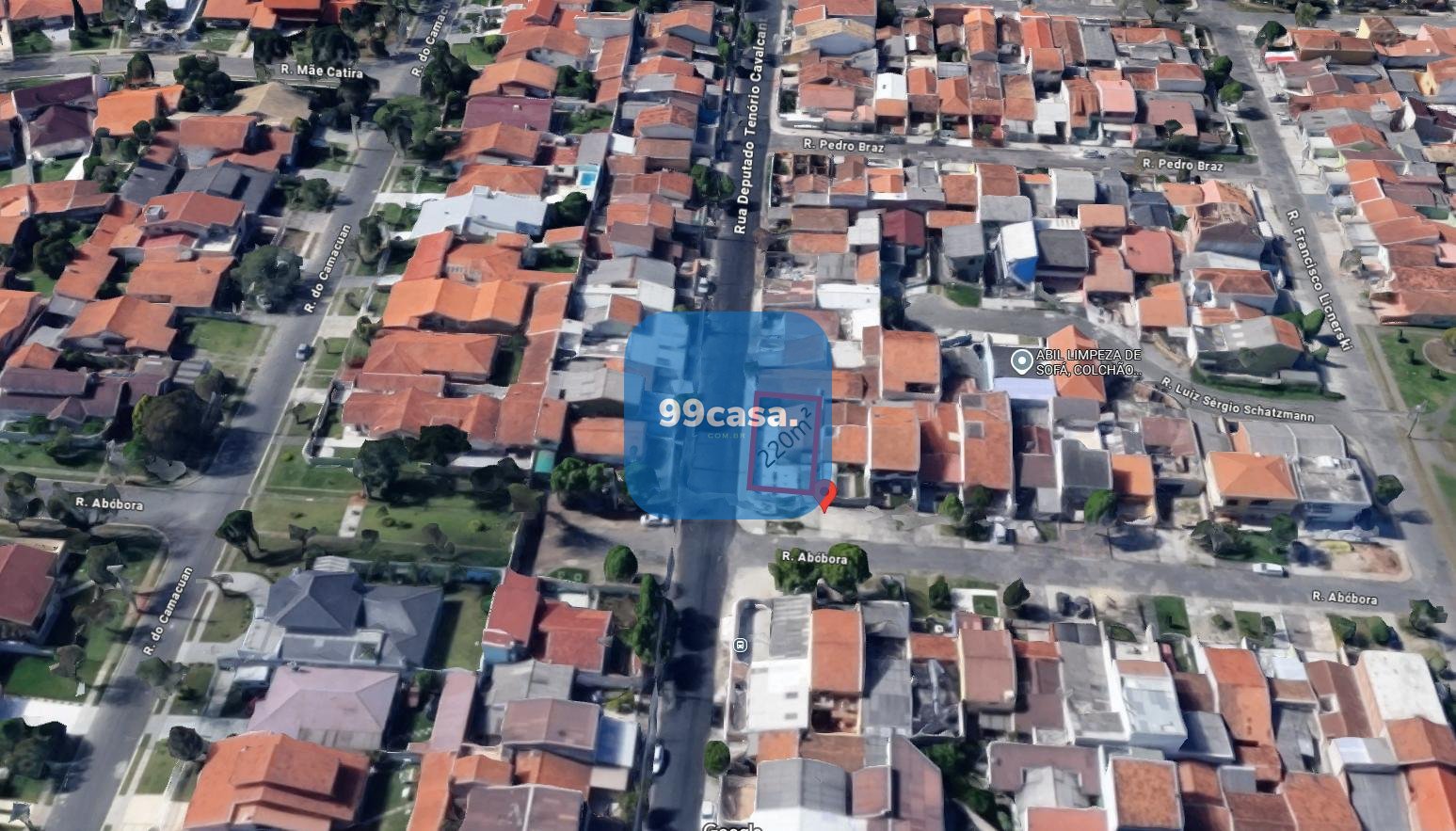 Terreno à venda, 220 m2 por R  449.000,00 - Uberaba - Curitiba PR
