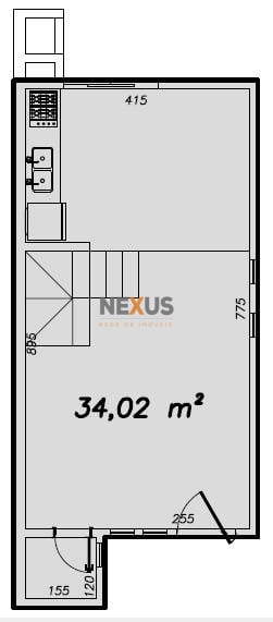 Sobrado com 3 quartos à venda,77,69 m2, CENTRO, COLOMBO - PR