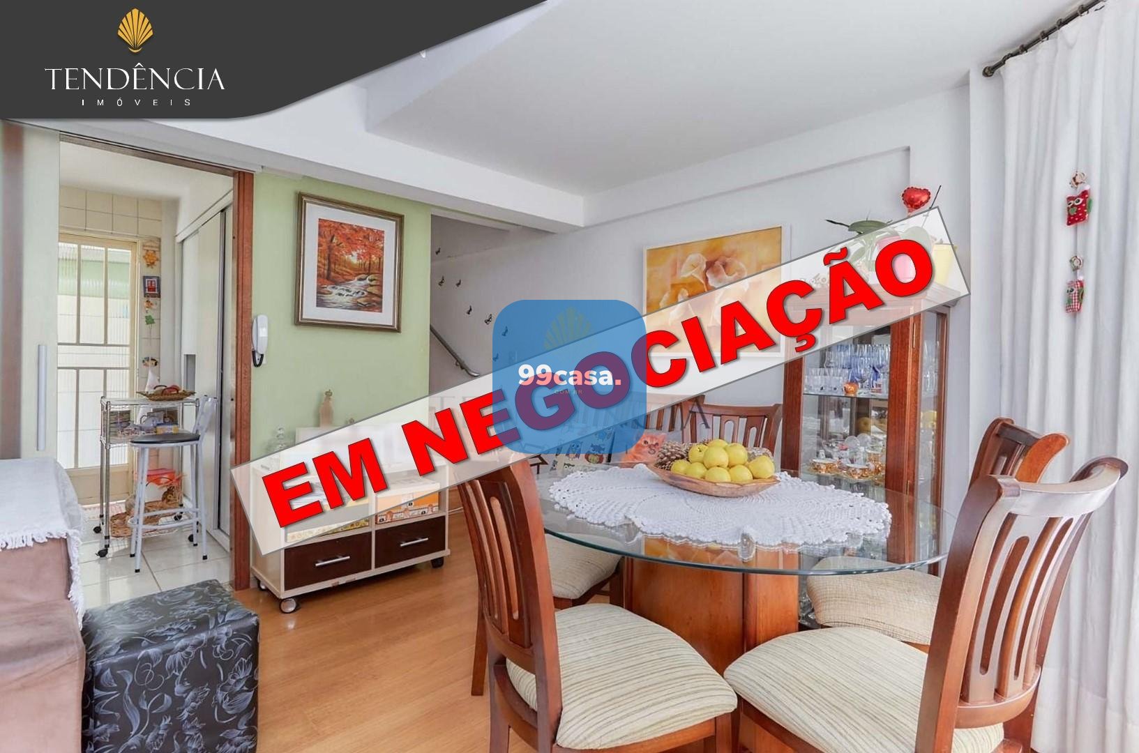 Sobrado com 3 dormitórios à venda, 95,38 m2, SÃO BRAZ, CURITIB...