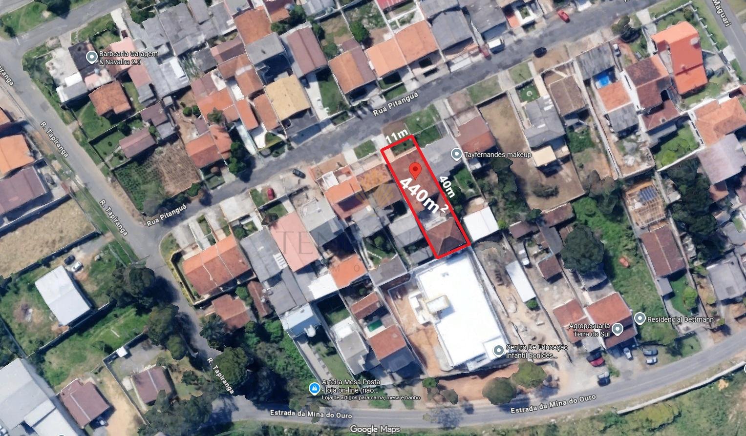 Terreno à venda, 440 m2, SÃO BRAZ, CURITIBA - PR