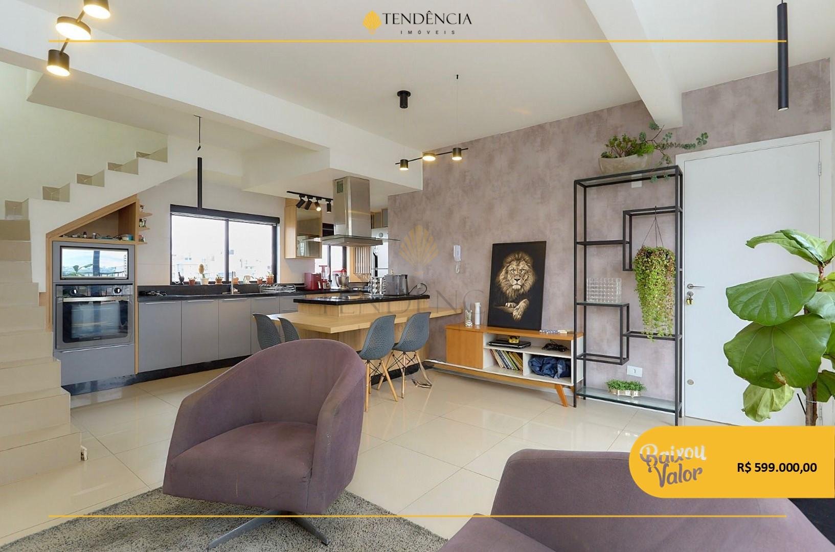 Cobertura Duplex  com 2 quartos ? venda, 92,12 m2, SAO JOSE DO...