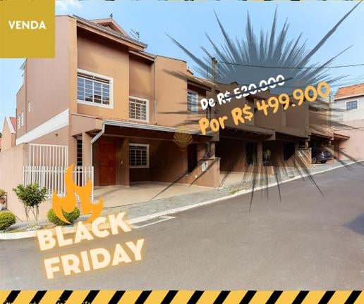 Sobrado ? venda, 3 quartos 110 m2, BOQUEIR?O, CURITIBA - PR