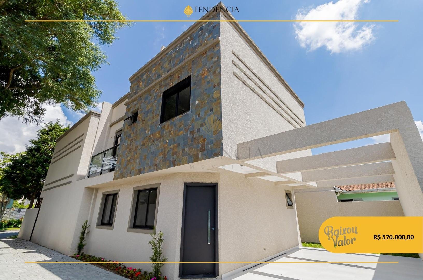 Sobrado Triplex com 3 quartos ? venda, 135 m2, S?O BRAZ, CURIT...