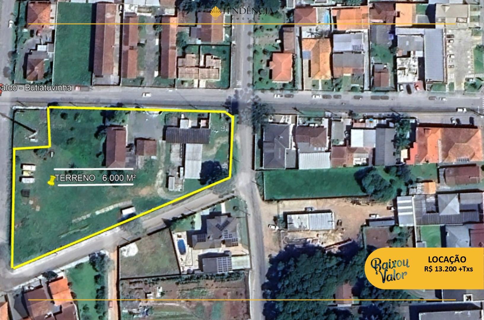 Terreno de esquina para loca??o, 6.000 m2, SANTA FELICIDADE, C...