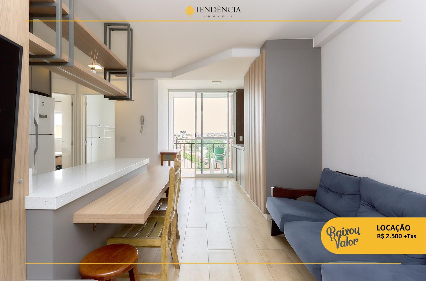 Apartamento para loca??o, 02 quartos, 47m , mobiliado, Xaxim, ...