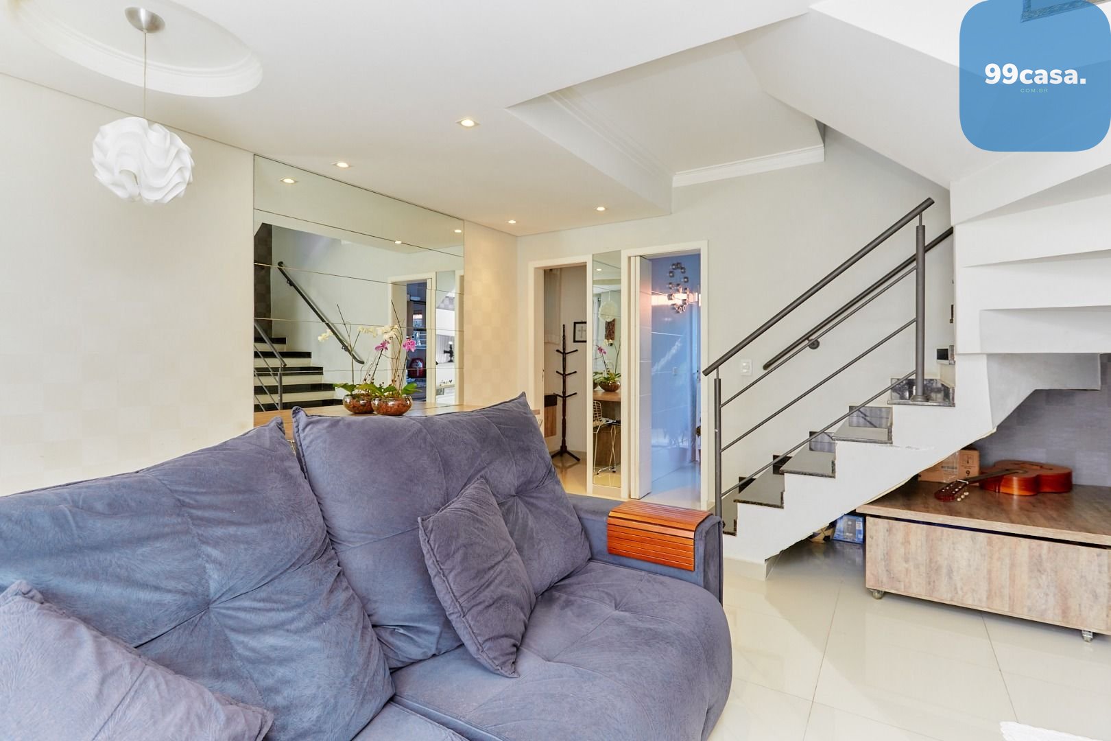 Sobrado com 3 quartos à venda, 89 m2 por R  649.000 - Boqueirã...