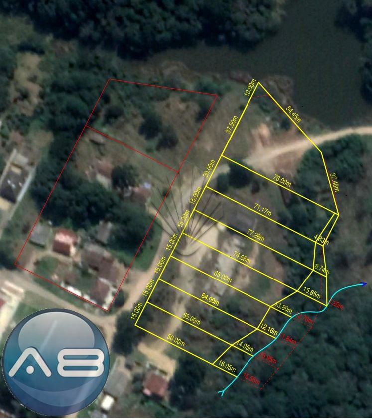 Terreno ? venda, 1.185 m2,  CENTRO, TIJUCAS DO SUL - PR
