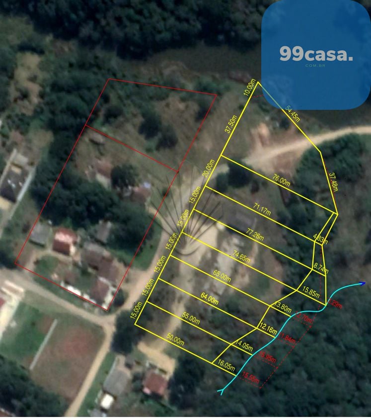 Terreno à venda, 1.185 m2,  CENTRO, TIJUCAS DO SUL - PR