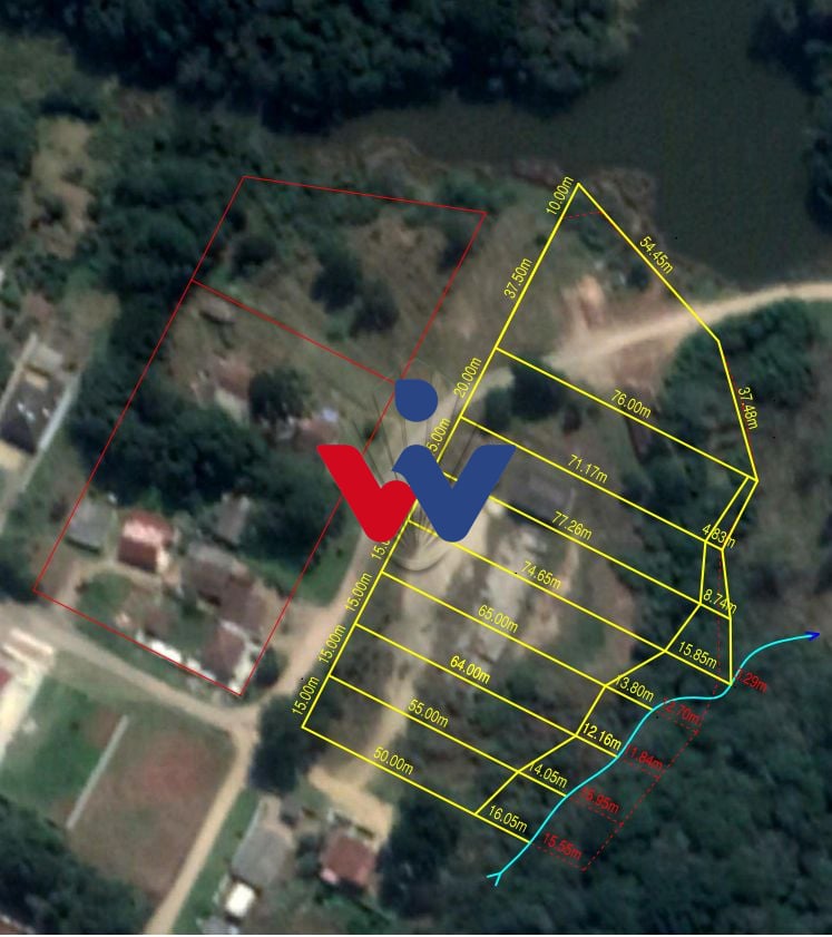 Terreno à venda, 1.185 m2,  CENTRO, TIJUCAS DO SUL - PR