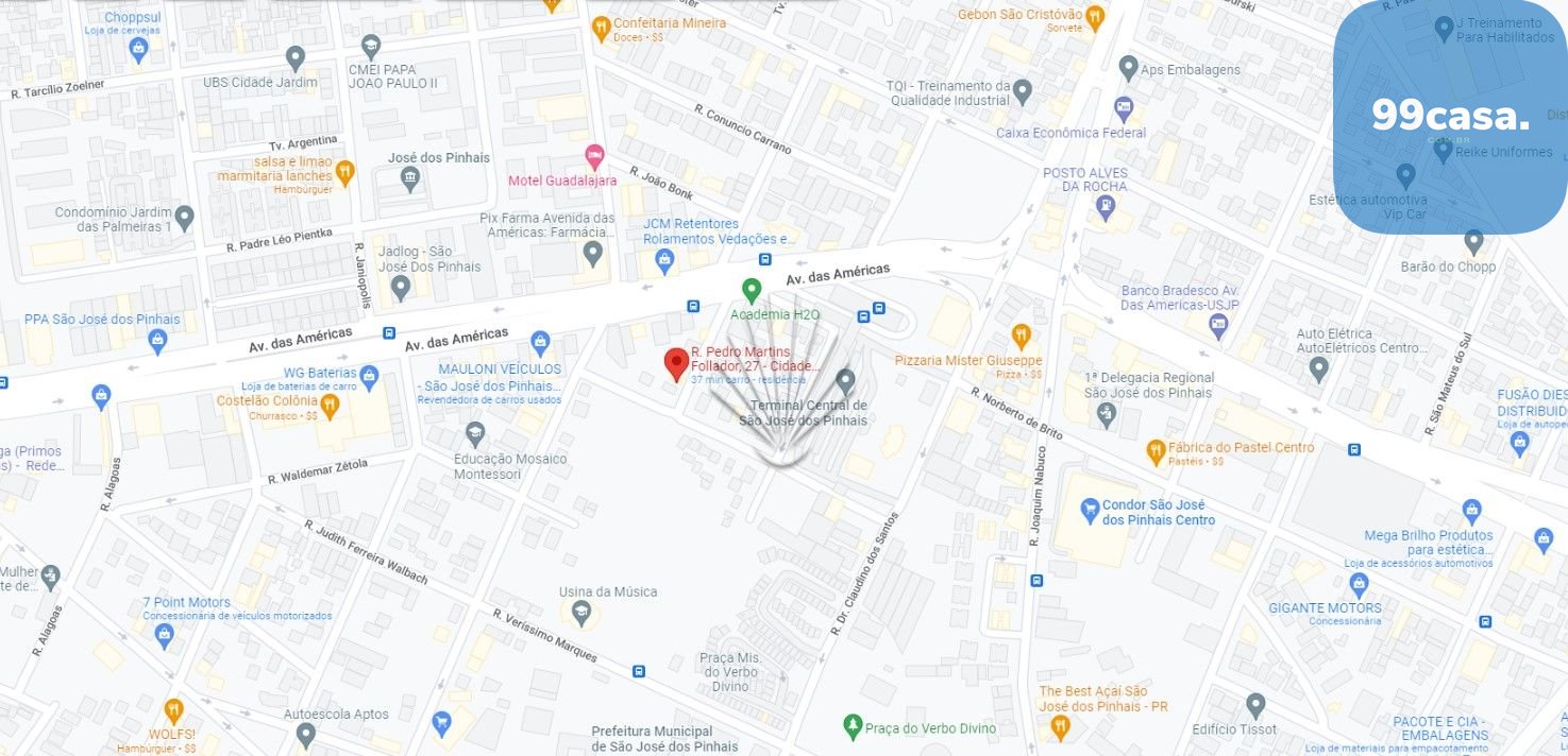 Terreno à venda, 697 m2 por R  898.000,00 - Centro - São José ...