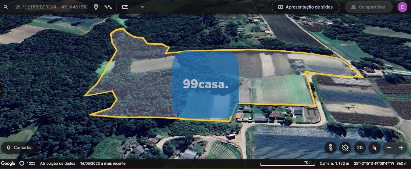 Chácara com 4 quartos à venda, 63.708 m2 por R  1.498.000 - Co...