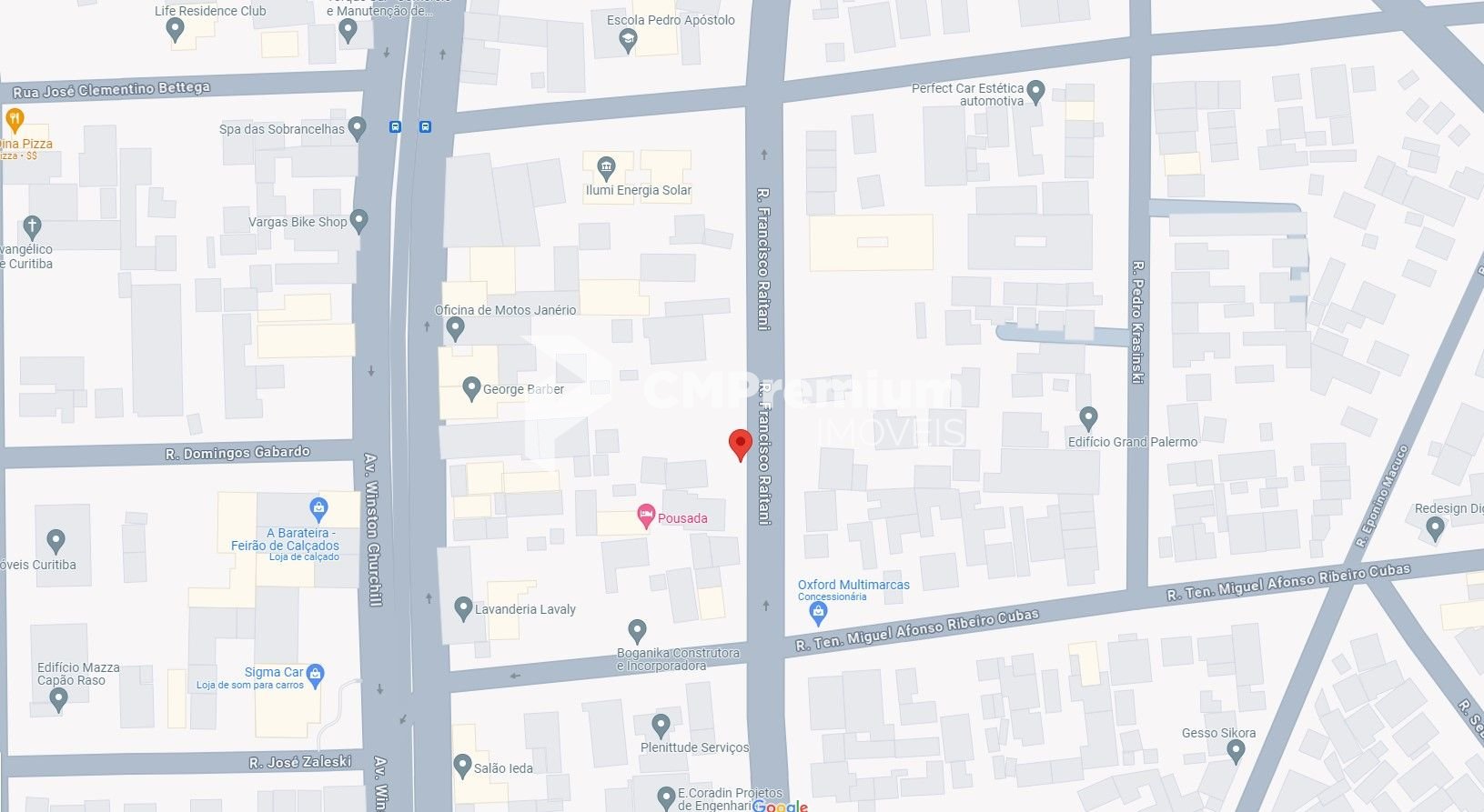 Terreno à venda, 700 m2 por R  1.350.000,00 - Capão Raso - Cur...