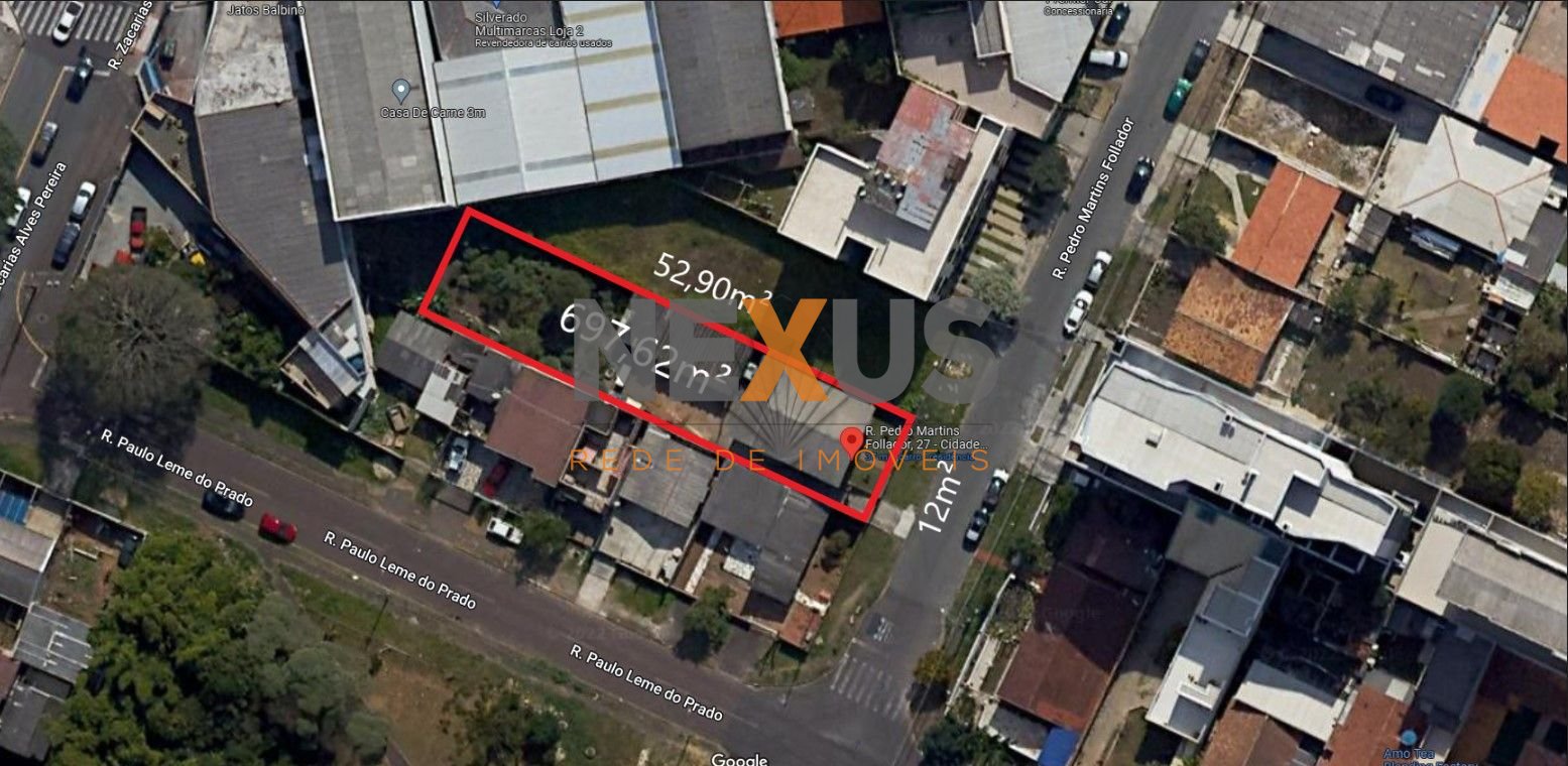Terreno à venda, 697.62 m2, CENTRO, SAO JOSE DOS PINHAIS - PR