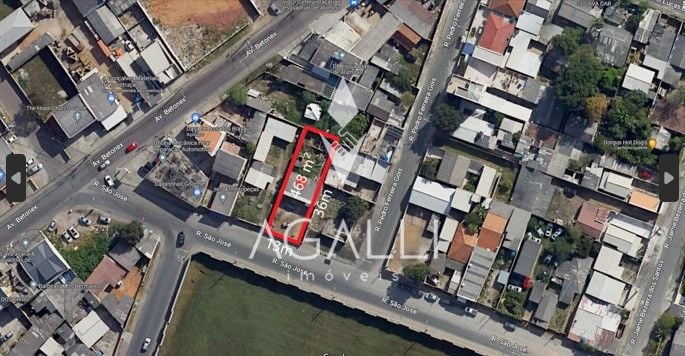 Terreno à venda, 468 m 2 por R  294.900,00 - Guarituba - Piraq...