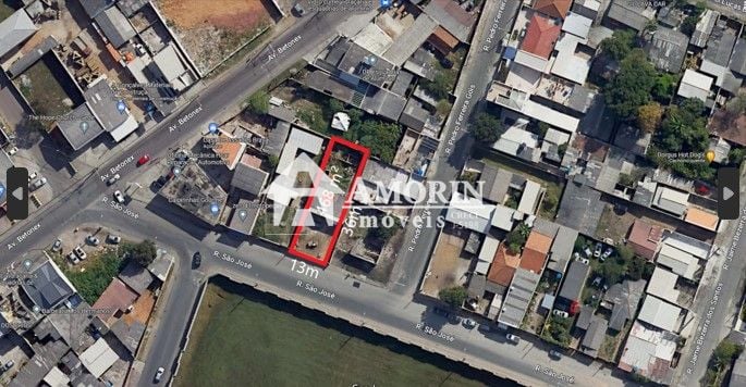 Terreno à venda, 468 m 2 por R  294.900,00 - Guarituba - Piraq...