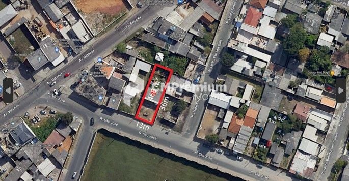 Terreno à venda, 468 m 2 por R  294.900,00 - Guarituba - Piraq...