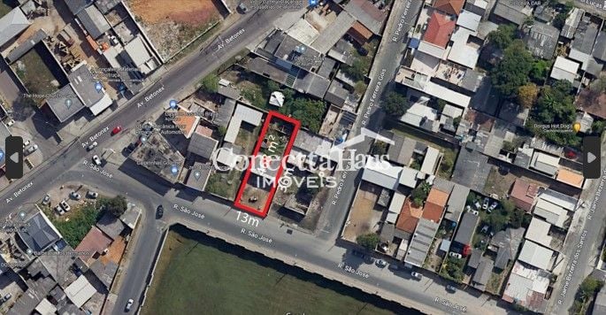 Terreno à venda, 468 m 2 por R  294.900,00 - Guarituba - Piraq...