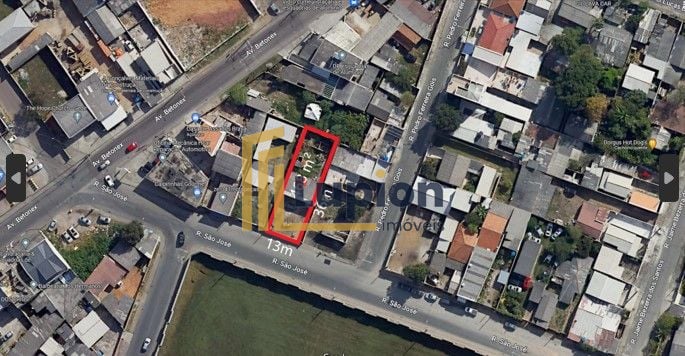 Terreno à venda, 468 m 2 por R  294.900,00 - Guarituba - Piraq...
