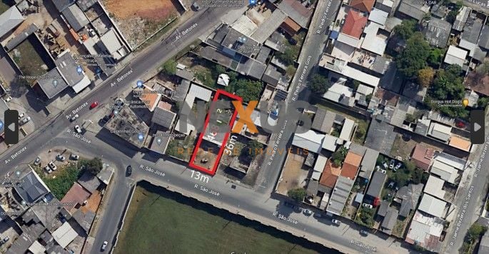 Terreno à venda, 468 m 2 por R  294.900,00 - Guarituba - Piraq...