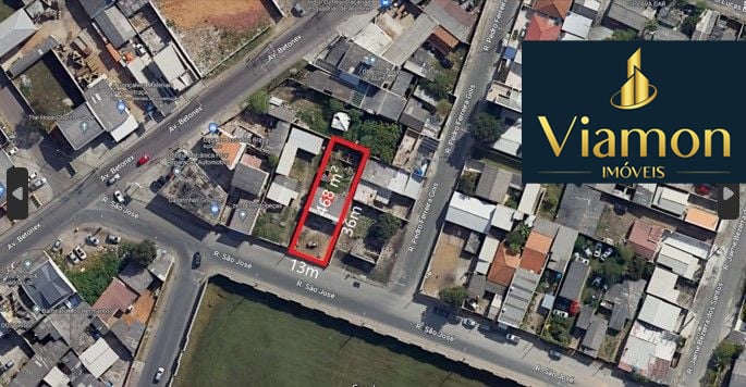 Terreno à venda, 468 m 2 por R  294.900,00 - Guarituba - Piraq...