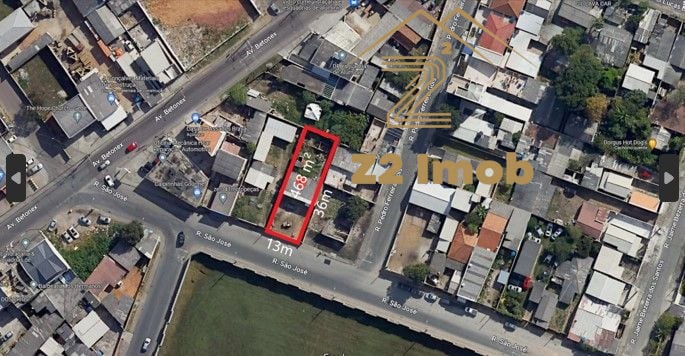 Terreno à venda, 468 m 2 por R  294.900,00 - Guarituba - Piraq...