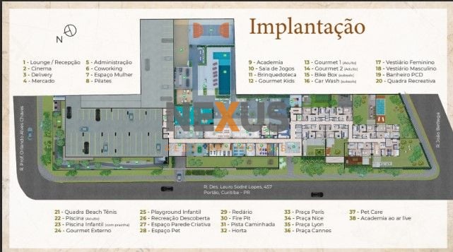 Apartamento com 2 quartos à venda, 51 m2, PORTÃO, CURITIBA - PR