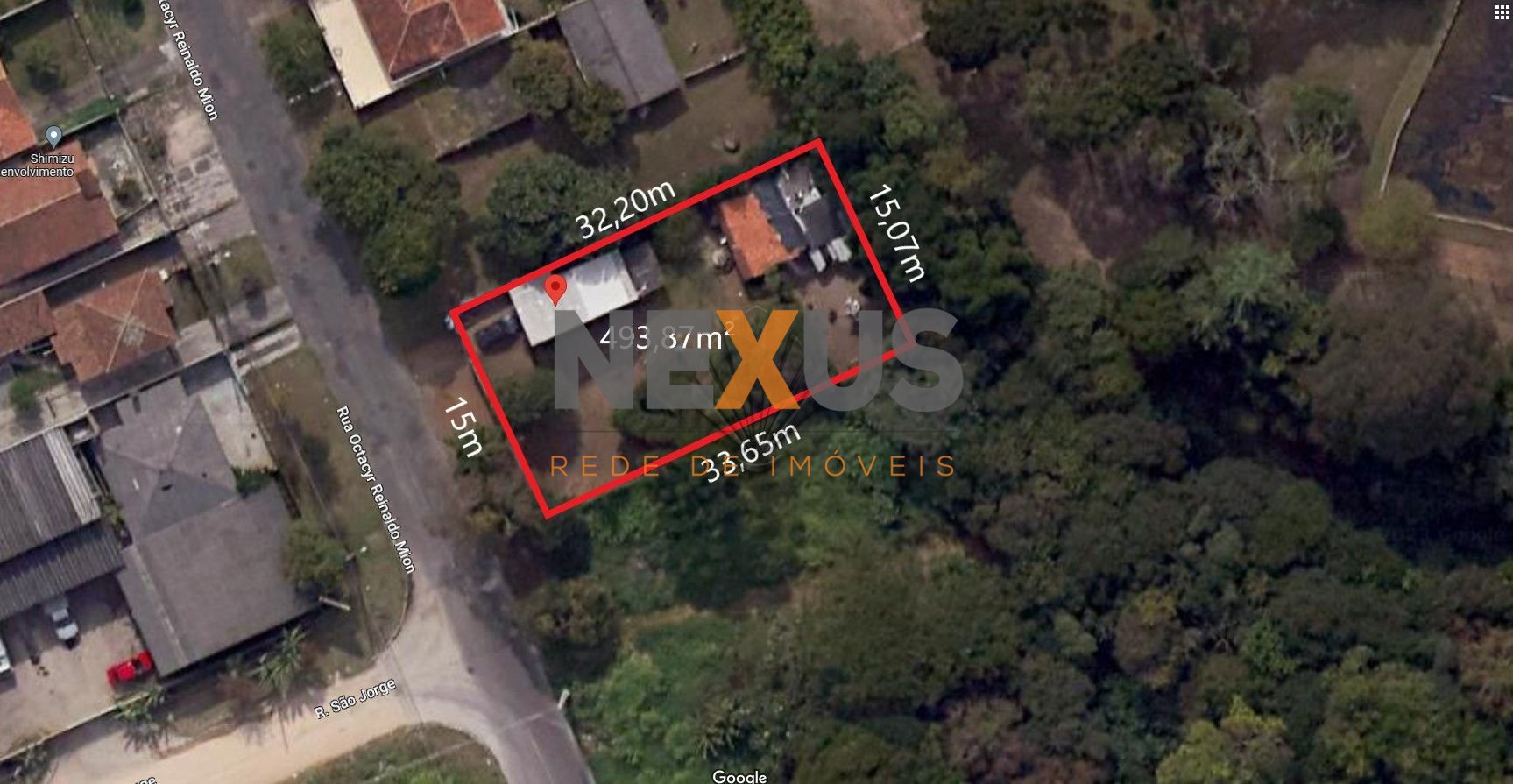 Terreno à venda, 493 m2 - Xaxim - Curitiba PR