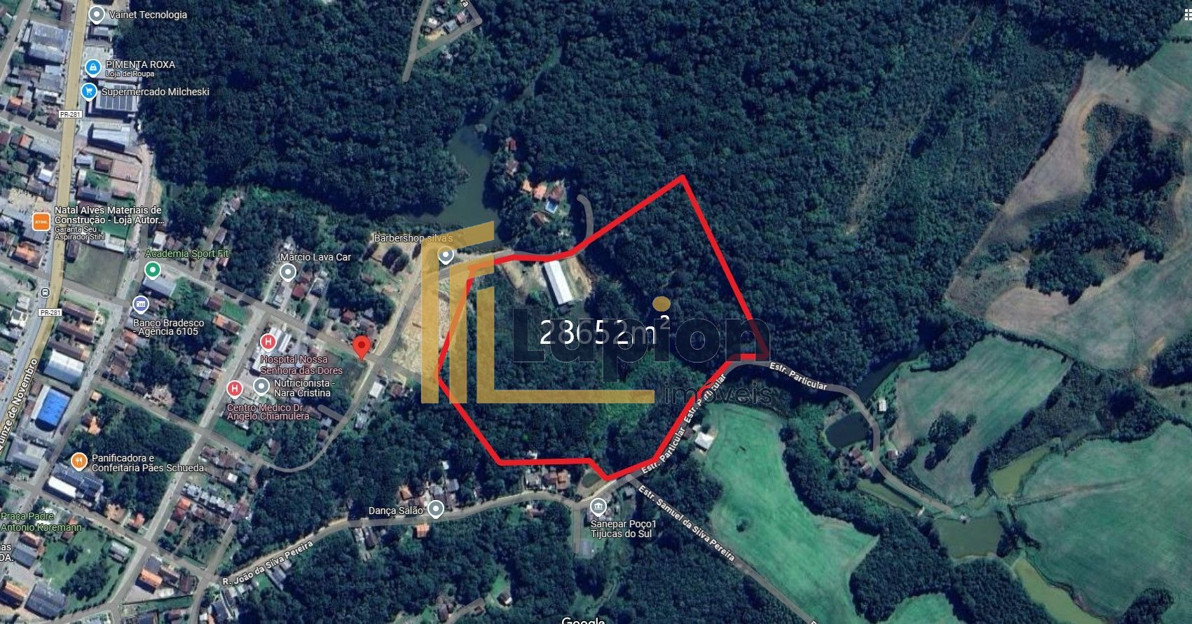 Terreno à venda, 28.652 m2 por R  4.599.000,00 - Centro - Tiju...