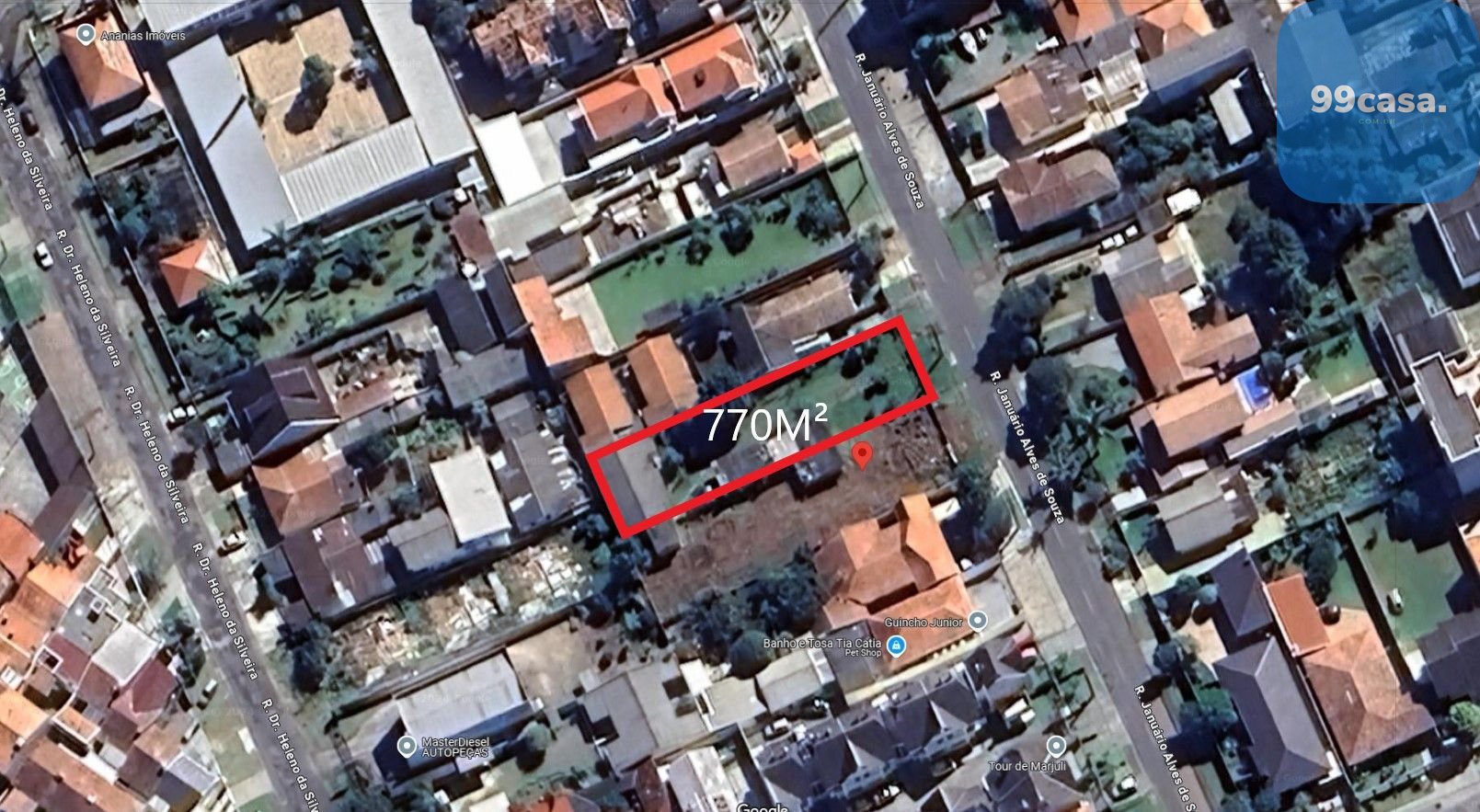 Terreno à venda, 770 m2, BOQUEIRÃO, CURITIBA - PR