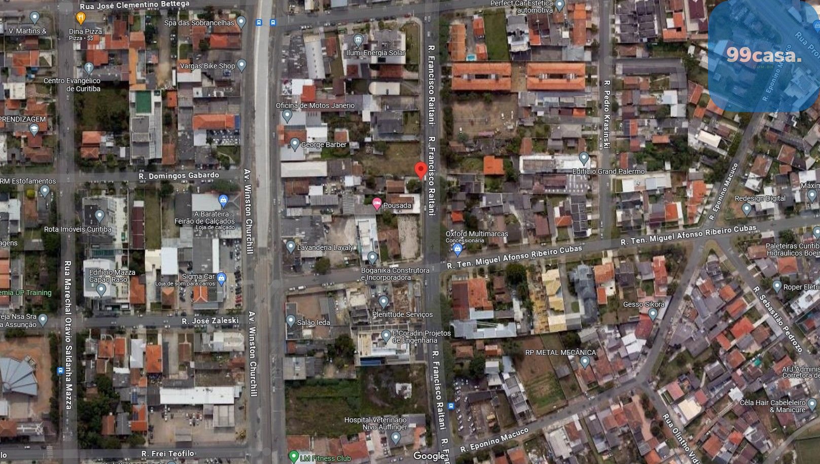 Terreno à venda, 700 m2 por R  1.350.000,00 - Capão Raso - Cur...