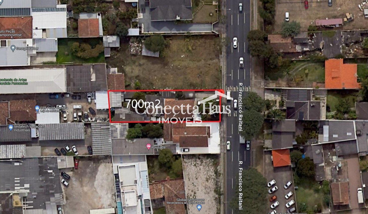 Terreno à venda, 700 m2 por R  1.350.000,00 - Capão Raso - Cur...